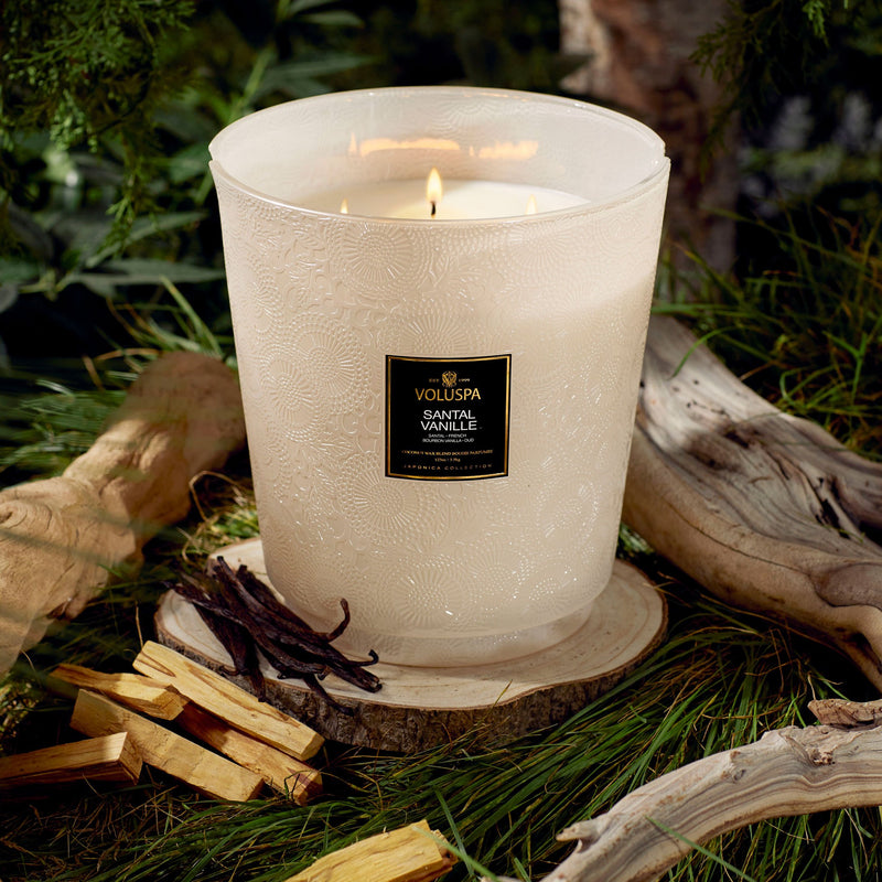 Santal Vanille - 5 Wick Hearth Candle - view 3