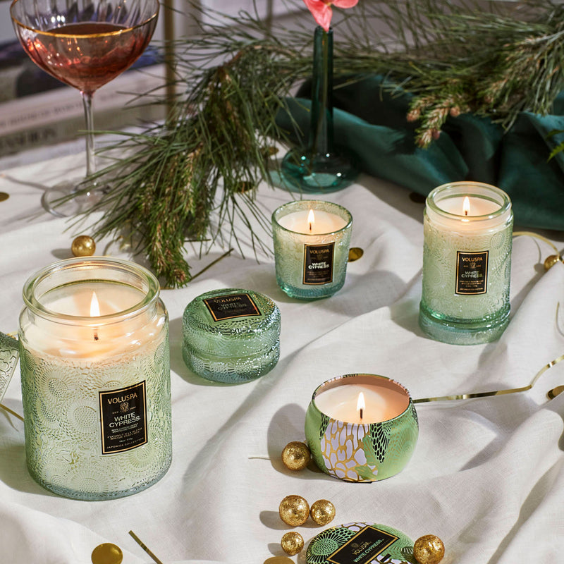 White Cypress - Large Jar Candle - view 3