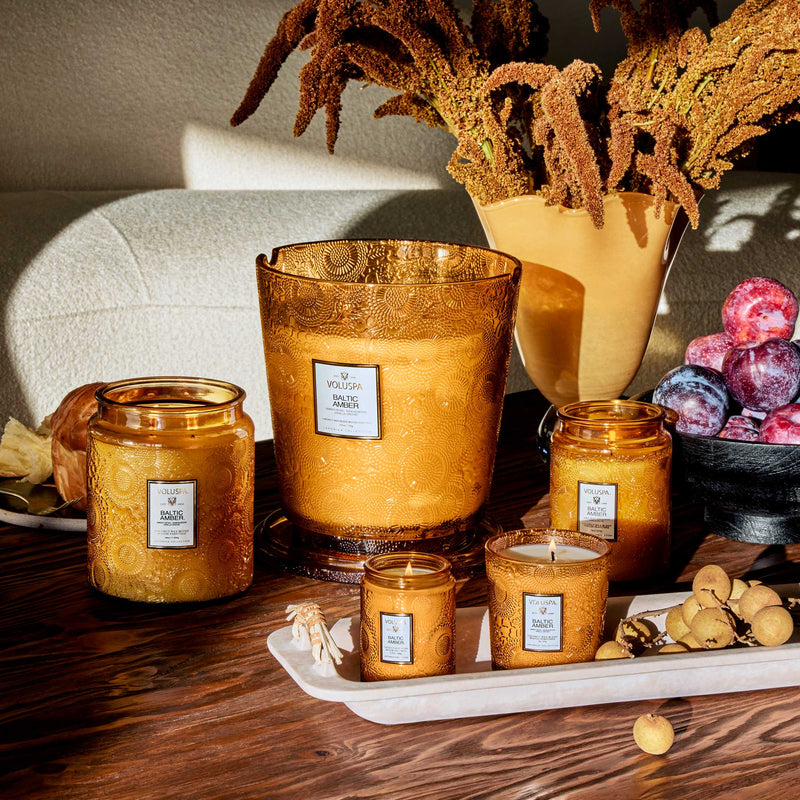 Baltic Amber - 5 Wick Hearth Candle - view 4