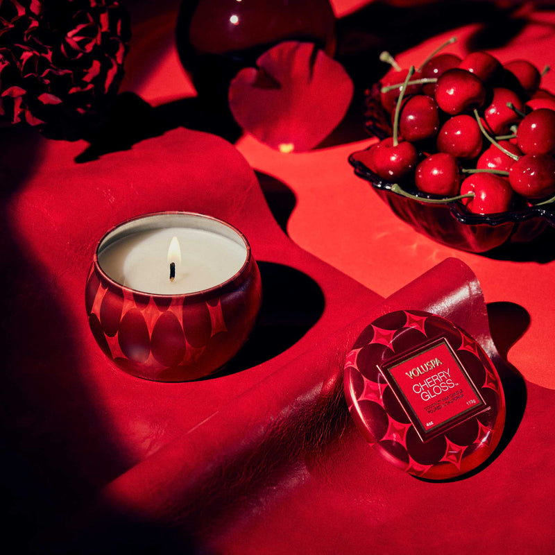 Cherry Gloss - Mini Tin Candle - view 2