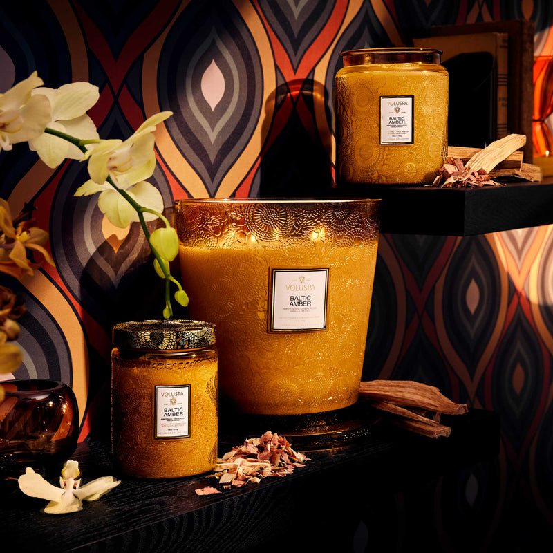 Baltic Amber - Large Jar Candle - view 3