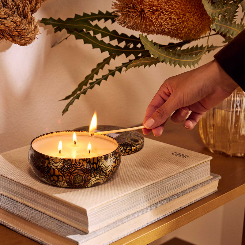 Baltic Amber - 3 Wick Tin Candle - view 2