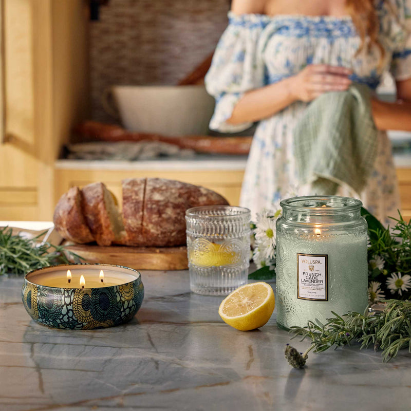 French Cade Lavender - 3 Wick Tin Candle - view 2