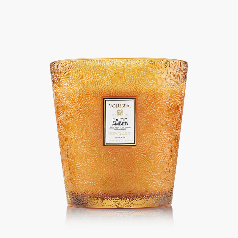 Baltic Amber - 3 Wick Hearth Candle - view 4