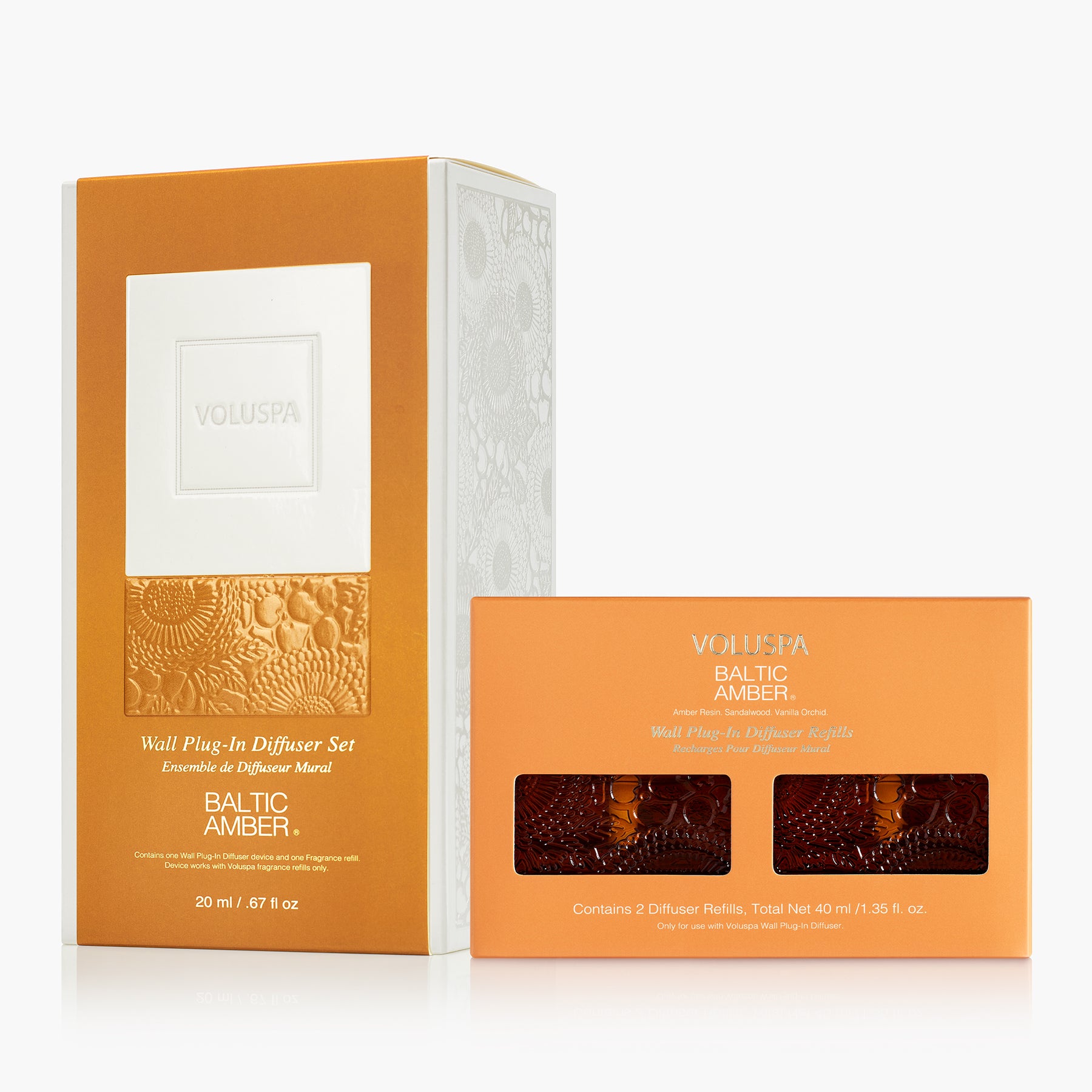 Baltic Amber - Wall Plug-In Starter Kit + Twin Refills Bundle