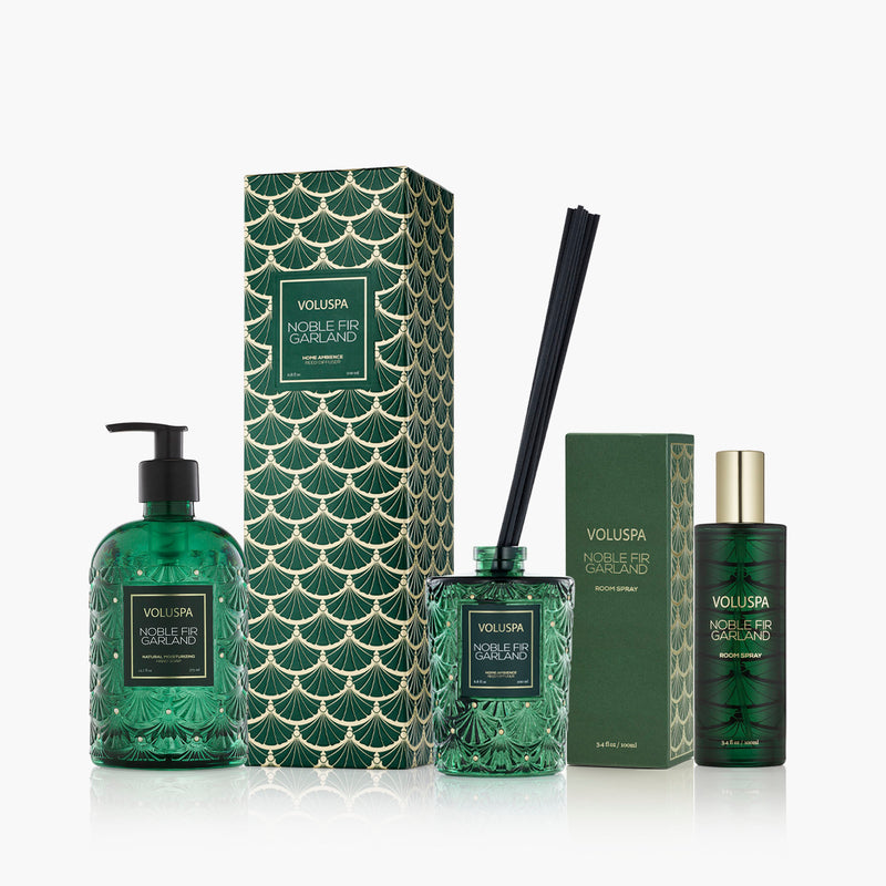 Noble Fir Garland - Holiday Powder Room Kit - view 1