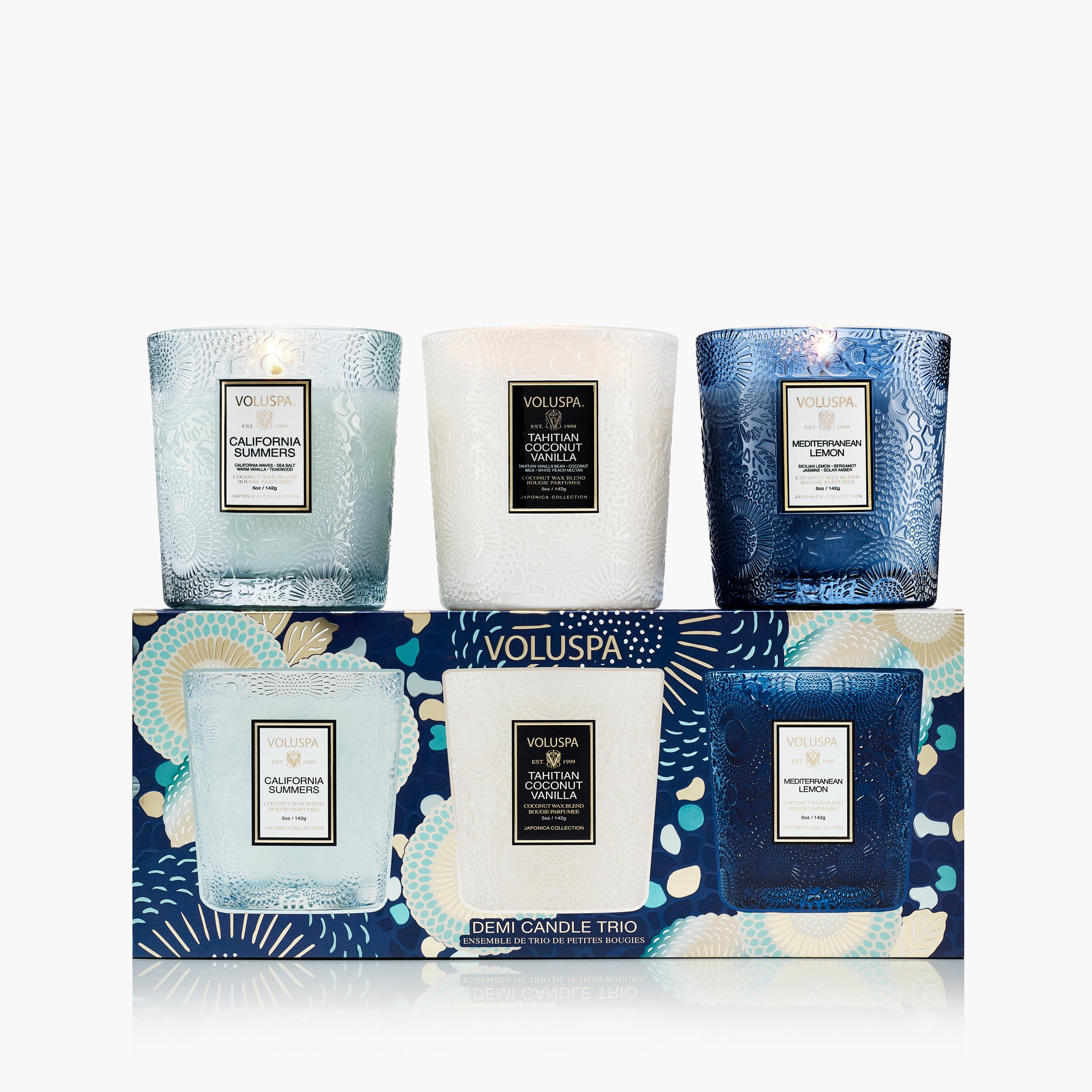 Coastal Getaway - 3 Demi Candle Gift Set - main image
