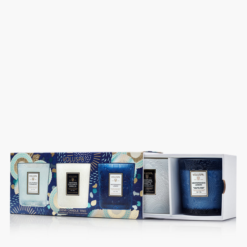 Coastal Getaway - 3 Demi Candle Gift Set - view 2