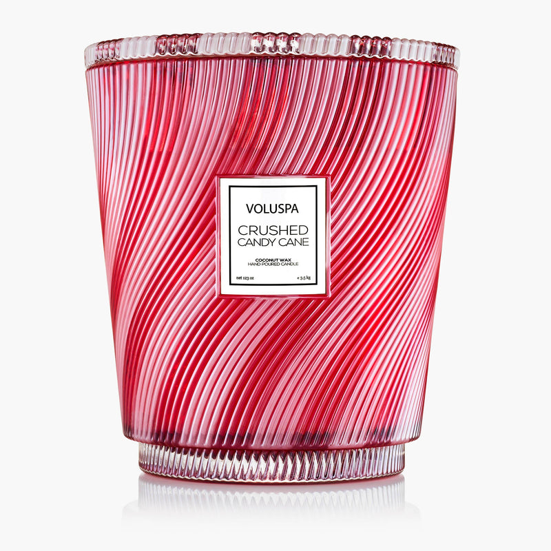 Crushed Candy Cane - 5 Wick Hearth Candle - view 1