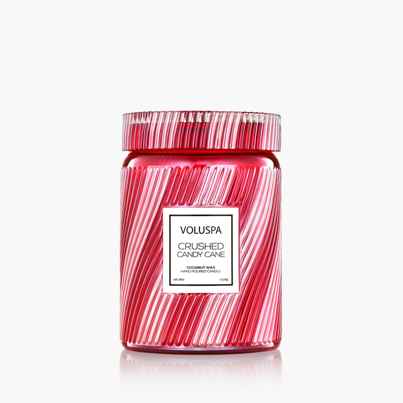 Crushed Candy Cane - Large Jar Candle - view 1