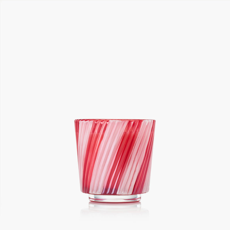 Crushed Candy Cane - Pedestal Candle - view 4