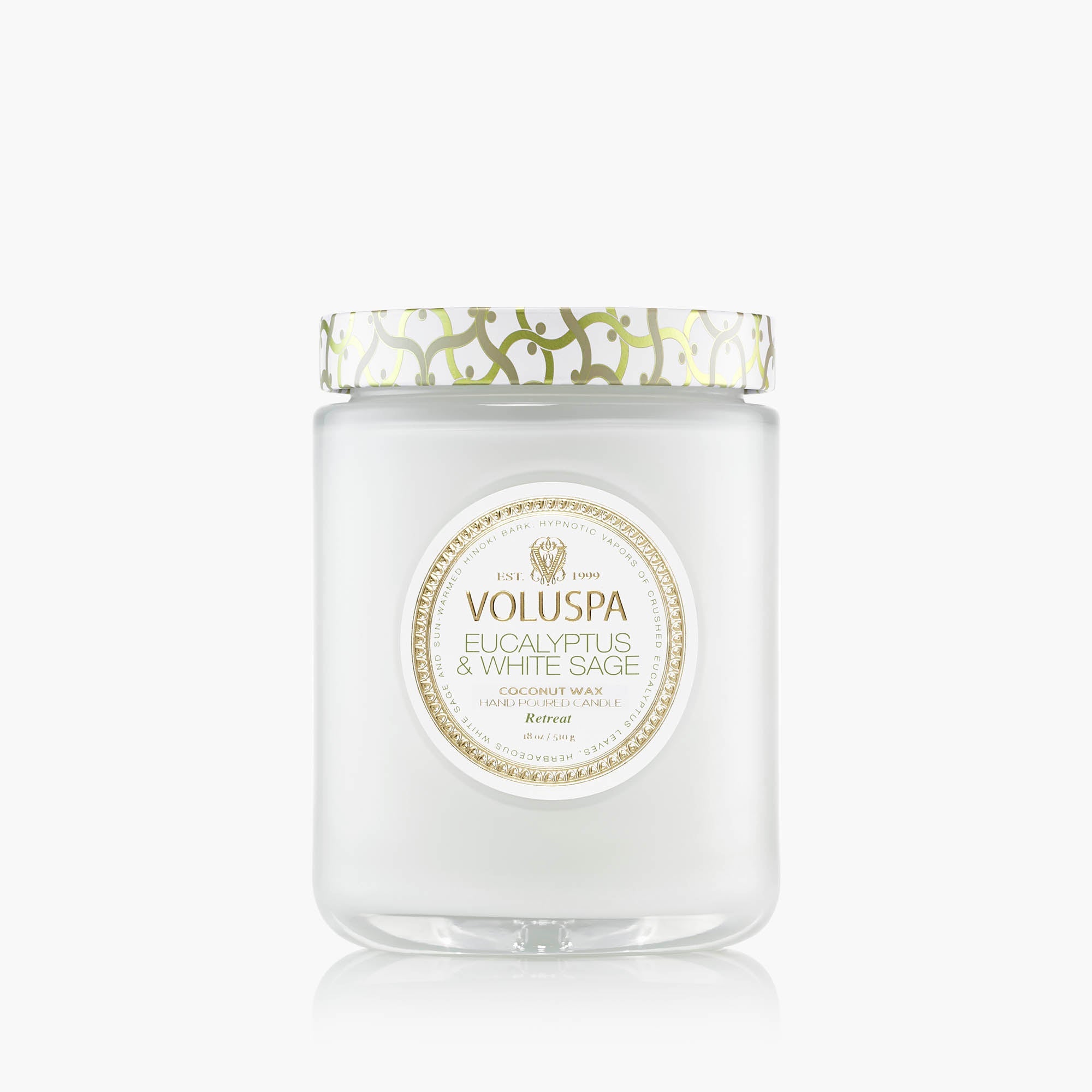 Eucalyptus & White Sage - Large Jar Candle - main image