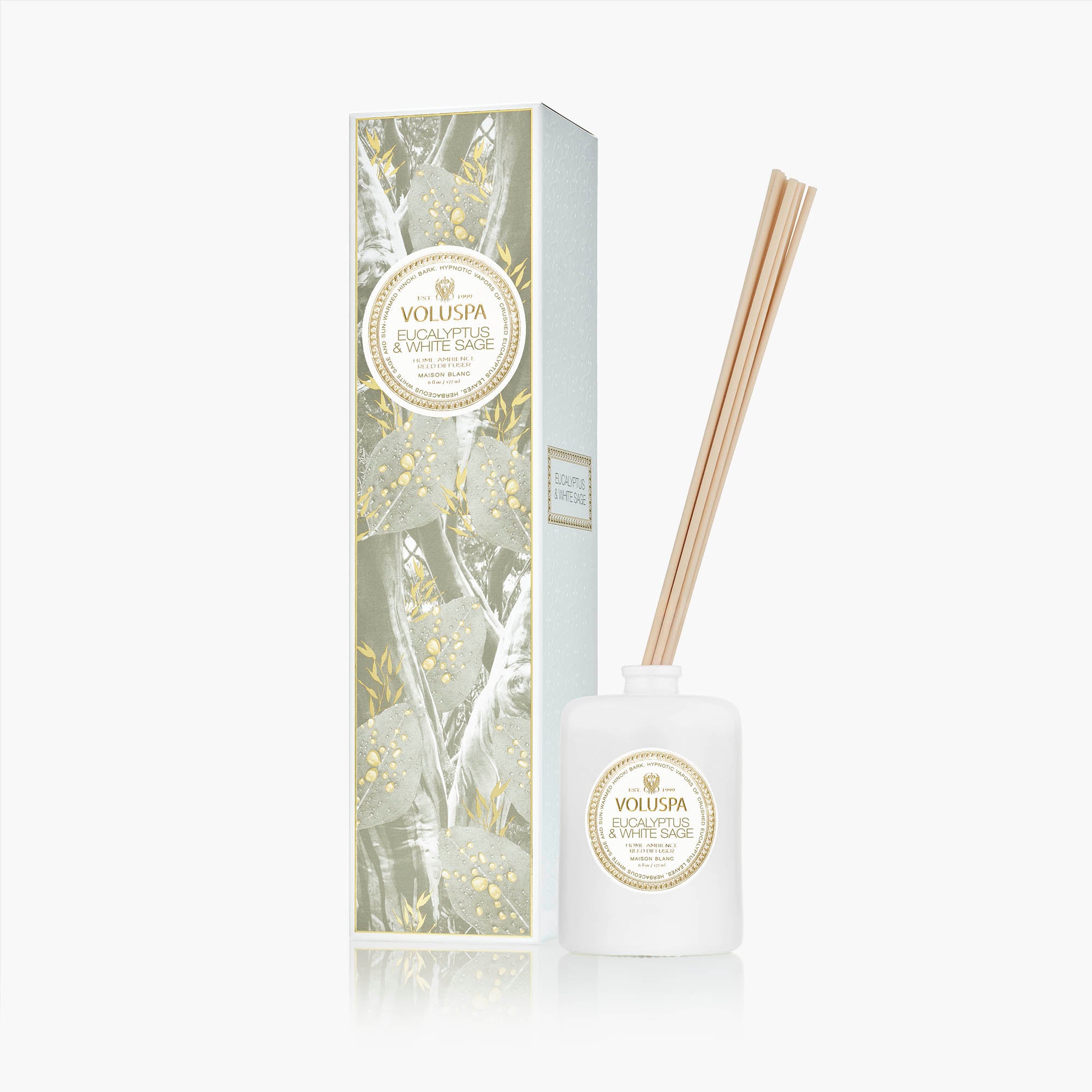 Eucalyptus & White Sage - Reed Diffuser - main image