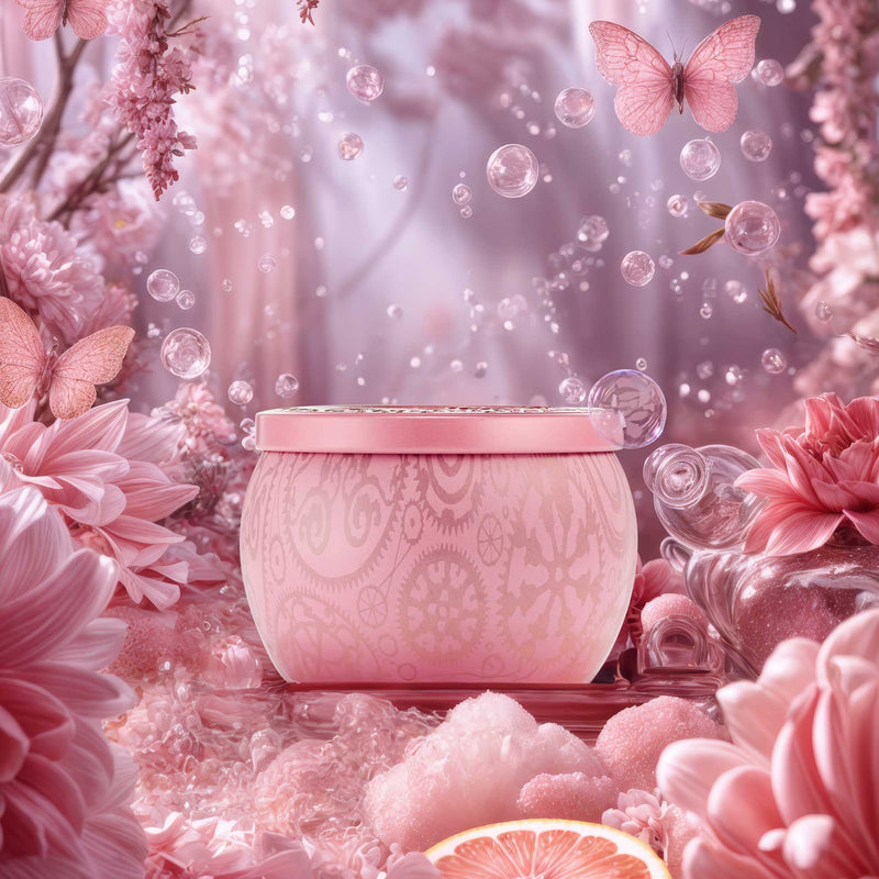 Perfectly Pink Yuzu - Mini Tin Candle - view 2