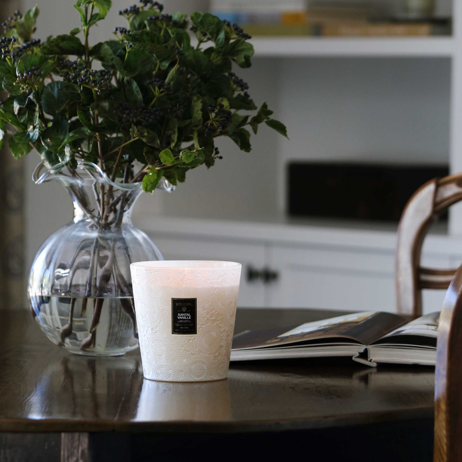 Santal Vanille - 3 Wick Hearth Candle
