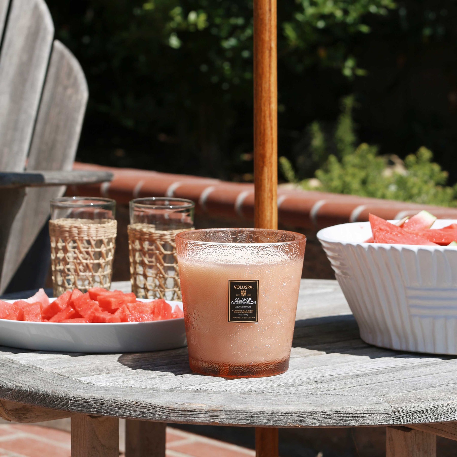 Kalahari Watermelon - 3 Wick Hearth Candle