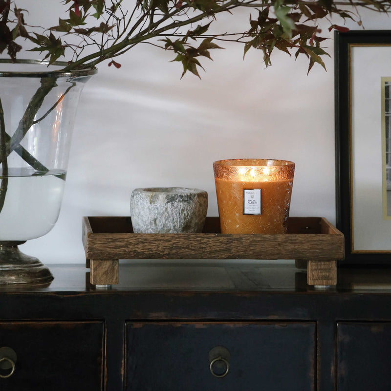 Baltic Amber - 3 Wick Hearth Candle - view 2