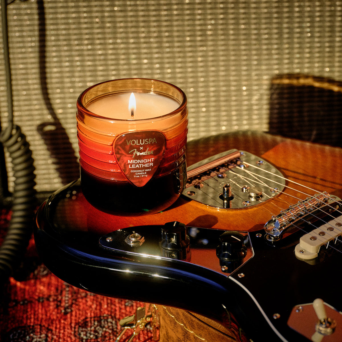 Midnight Leather - Boxed Candle