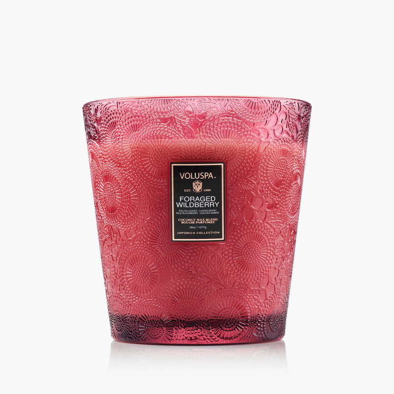 Foraged Wildberry - 3 Wick Hearth Candle - view 4