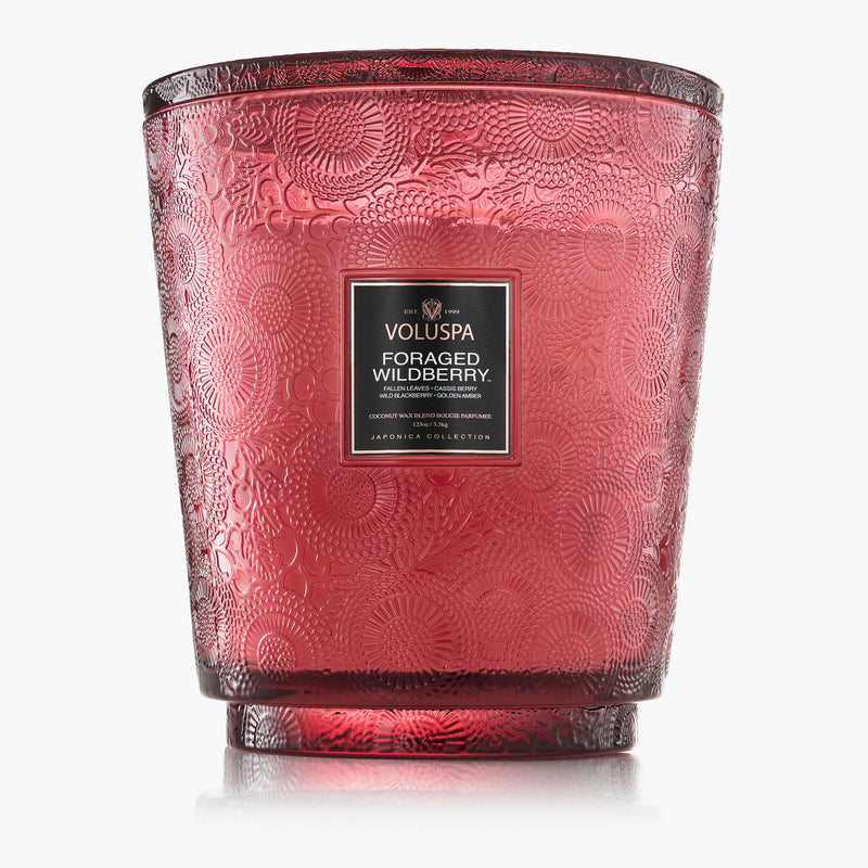 Foraged Wildberry - 5 Wick Hearth Candle - view 1