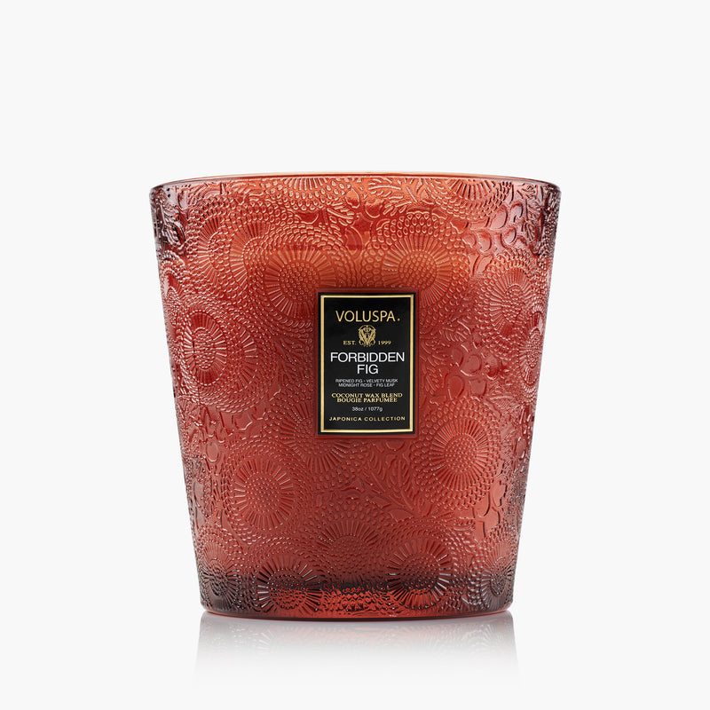 Forbidden Fig - 3 Wick Hearth Candle - view 4