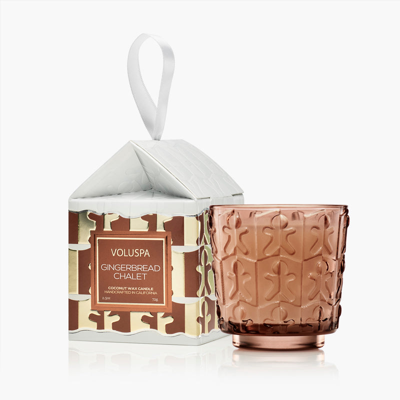 Gingerbread Chalet - Ornament Pedestal Candle - view 1