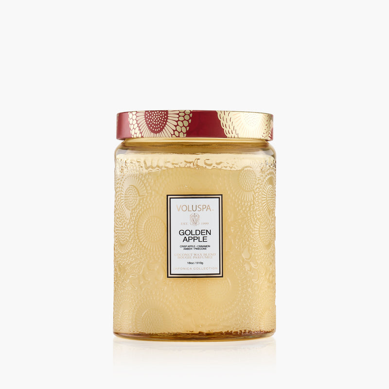 Golden Apple - Large Jar Candle - view 1