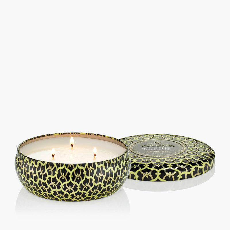 Jardin De Verveine - 3 Wick Tin Candle - view 4