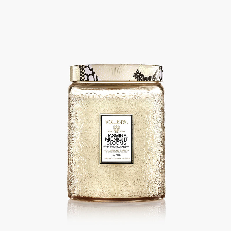 Jasmine Midnight Blooms - Large Jar Candle - view 1