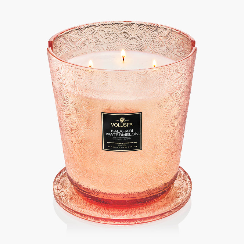Kalahari Watermelon - 5 Wick Hearth Candle - view 4