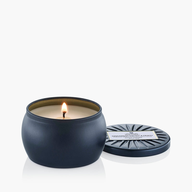 Makassar Ebony & Peach - Mini Tin Candle - view 2