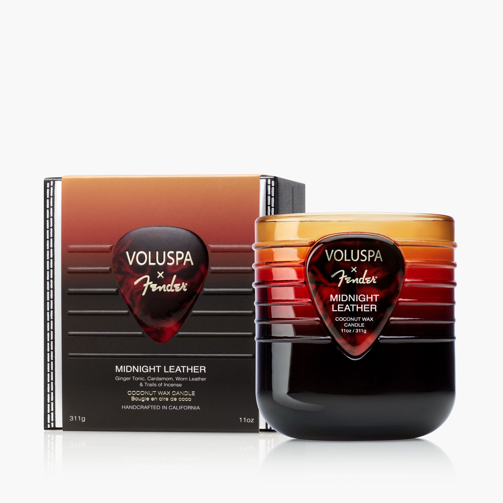 Midnight Leather - Boxed Candle