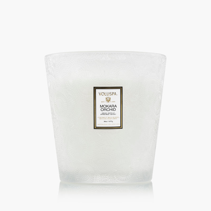 Mokara Orchid - 3 Wick Hearth Candle - view 4