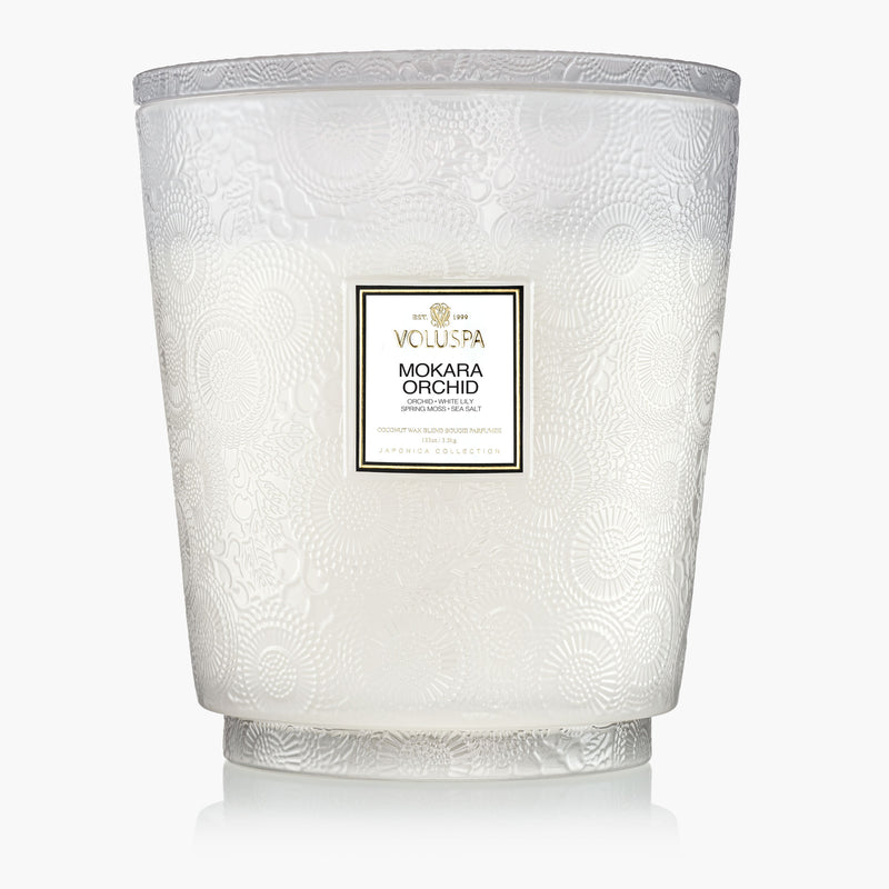 Mokara Orchid - 5 Wick Hearth Candle - view 1