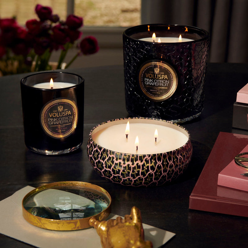 Pink Citron Grapefruit - Luxe Candle - view 3