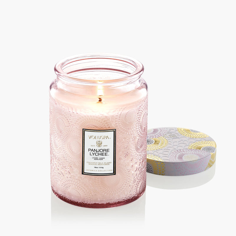 Panjore Lychee - Large Jar Candle - view 3