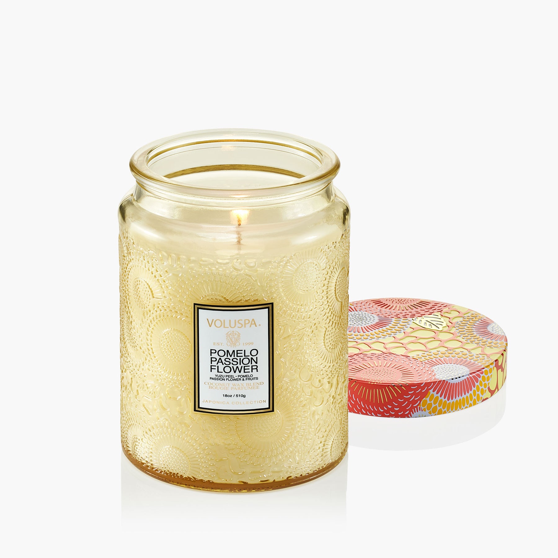 Pomelo Passion Flower - Large Jar Candle