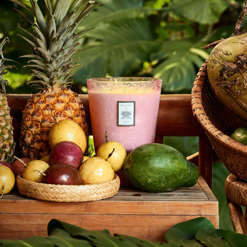 Nāpali Passion Fruit - 3 Wick Hearth Candle - view 3