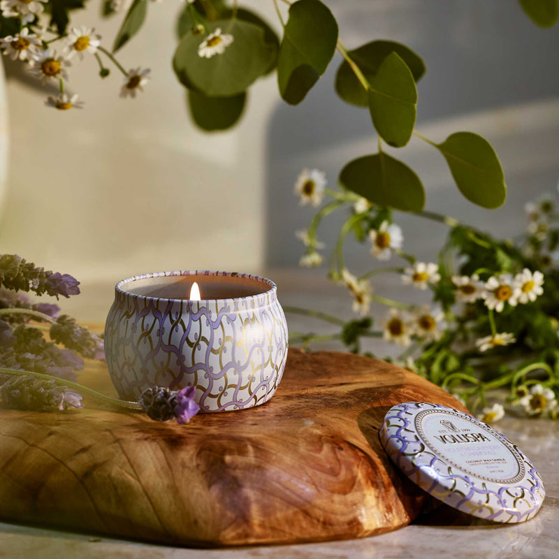 Mountain Lavender & Chamomile - Mini Tin Candle - view 3