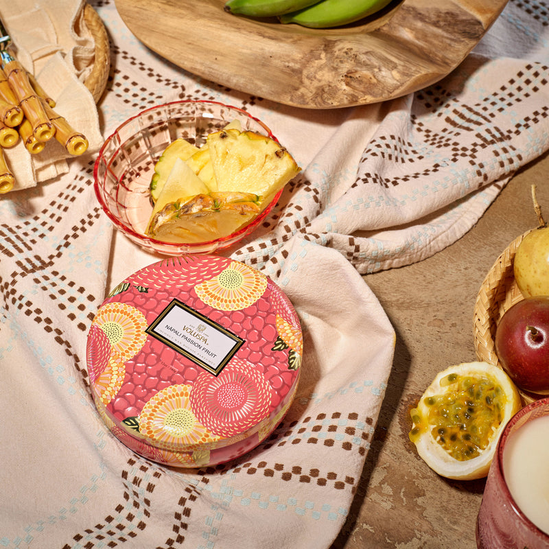Nāpali Passion Fruit - 3 Wick Tin Candle - view 2