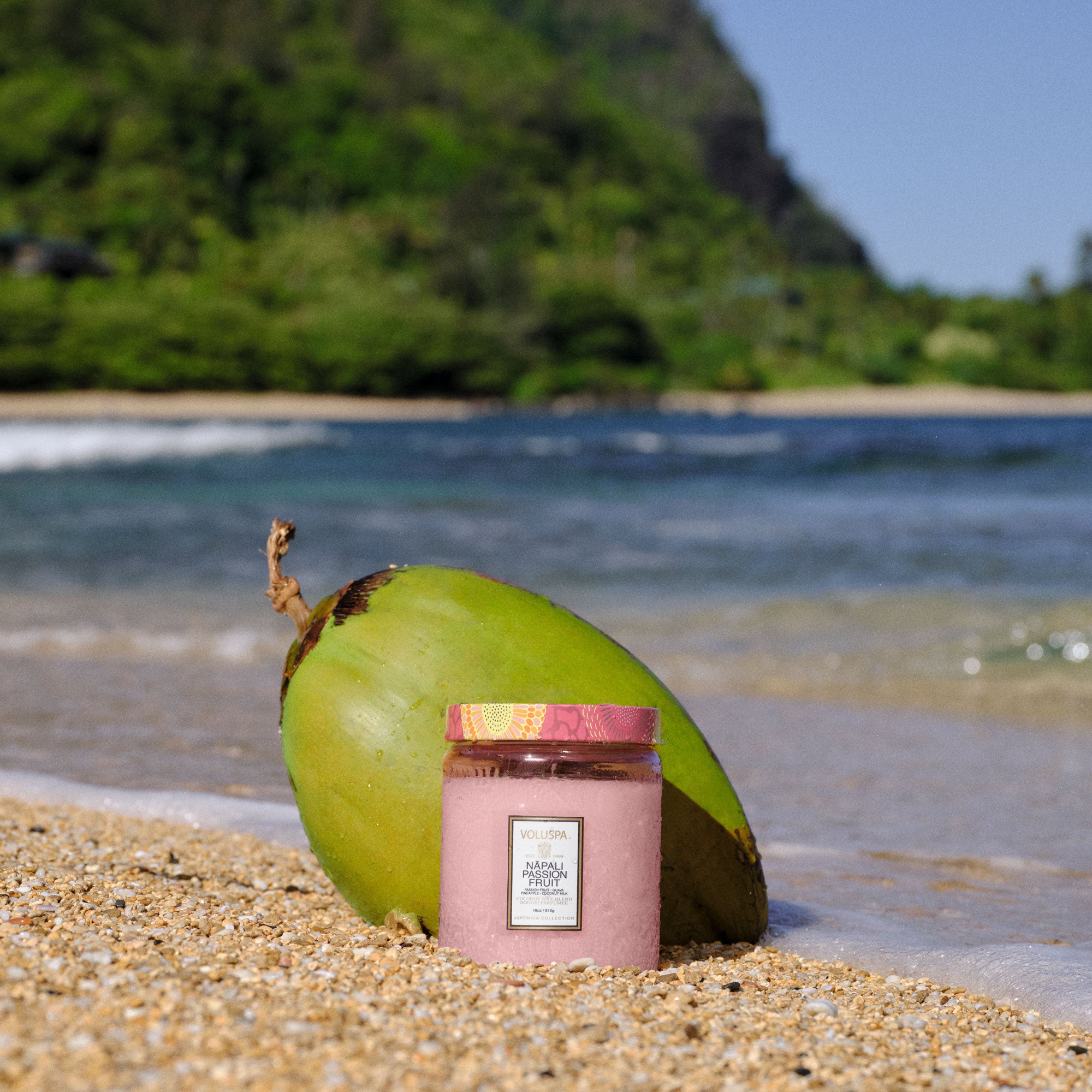 Nāpali Passion Fruit - Large Jar Candle - hover image