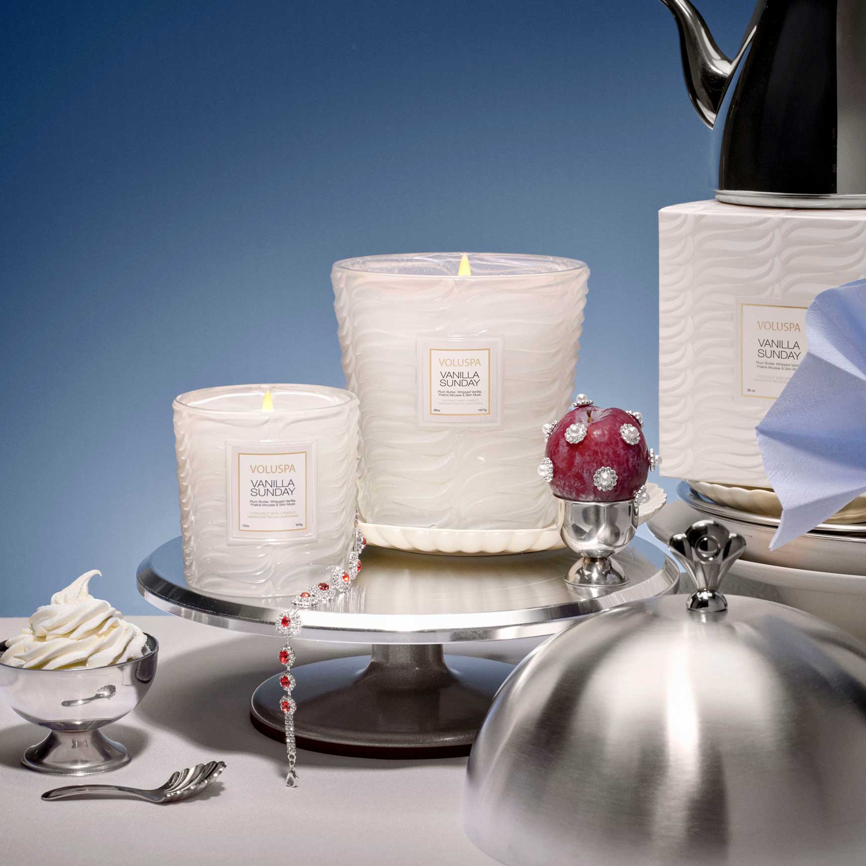 Vanilla Sunday - 3 Wick Hearth Candle