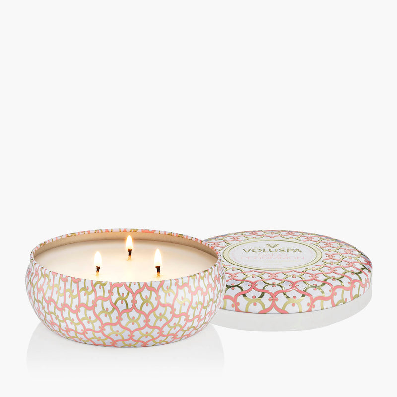 Saijo Persimmon - 3 Wick Tin Candle - view 3