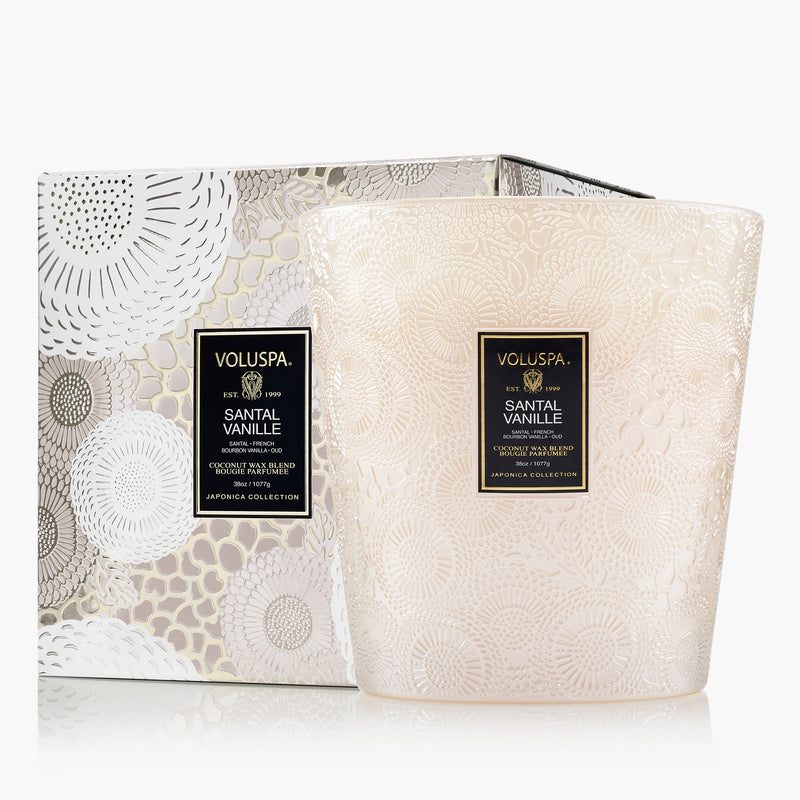 Santal Vanille - 3 Wick Hearth Candle - view 1