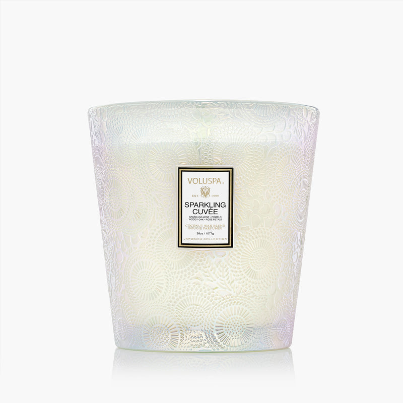Sparkling Cuvée - 3 Wick Hearth Candle - view 4