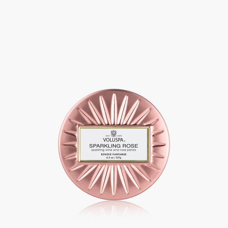 Sparkling Rose - Mini Tin Candle - view 1