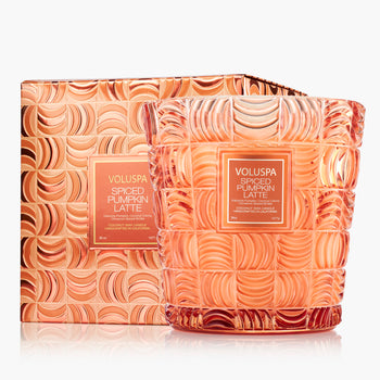 Spiced Pumpkin Latte - 3 Wick Hearth Candle