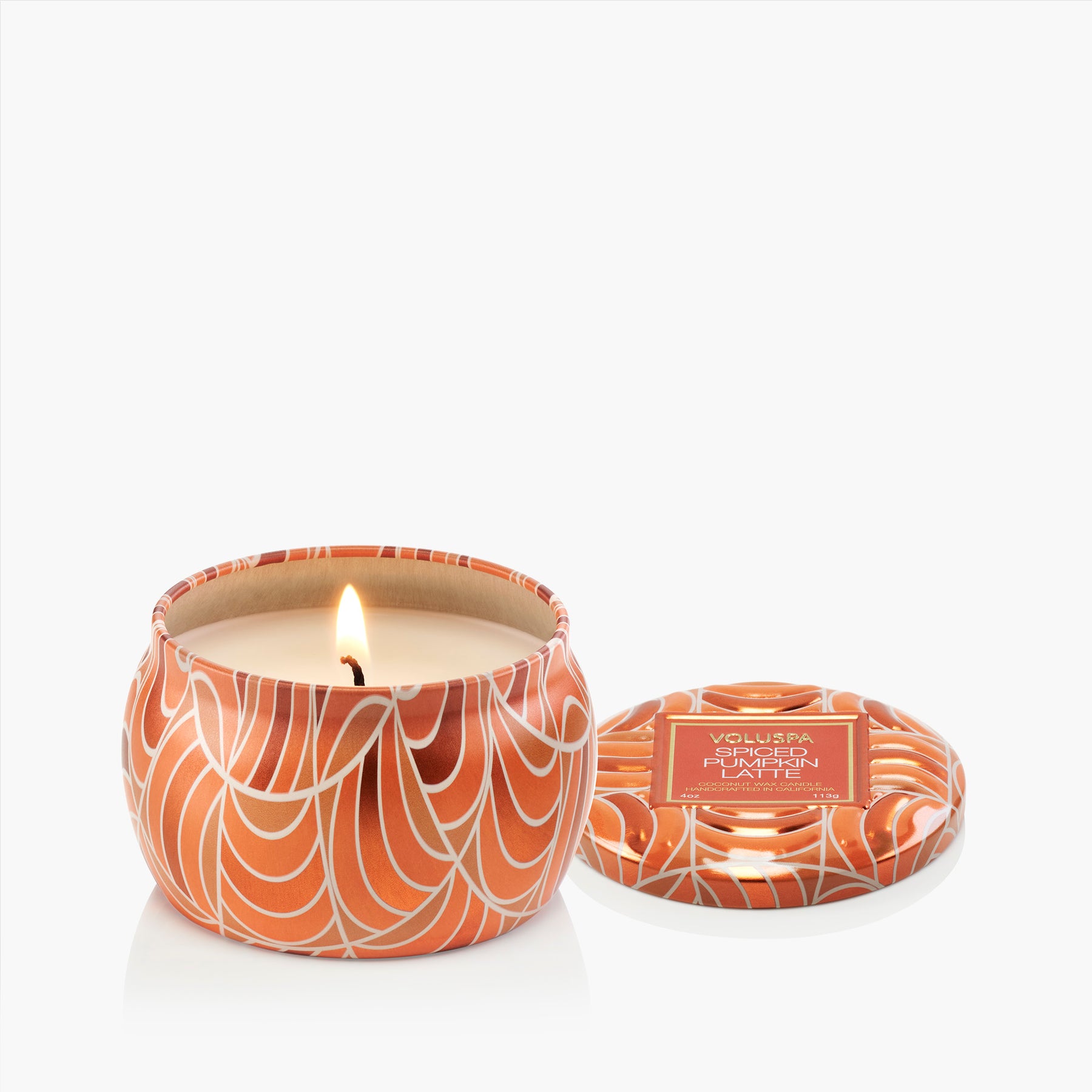Spiced Pumpkin Latte - Mini Tin Candle