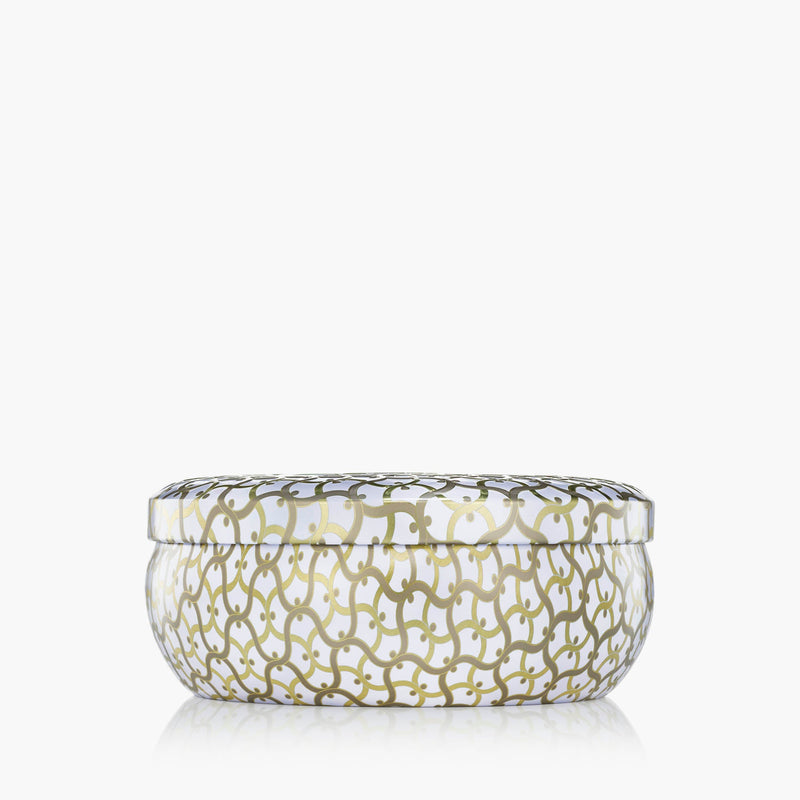 Suede Blanc - 3 Wick Tin Candle - view 4
