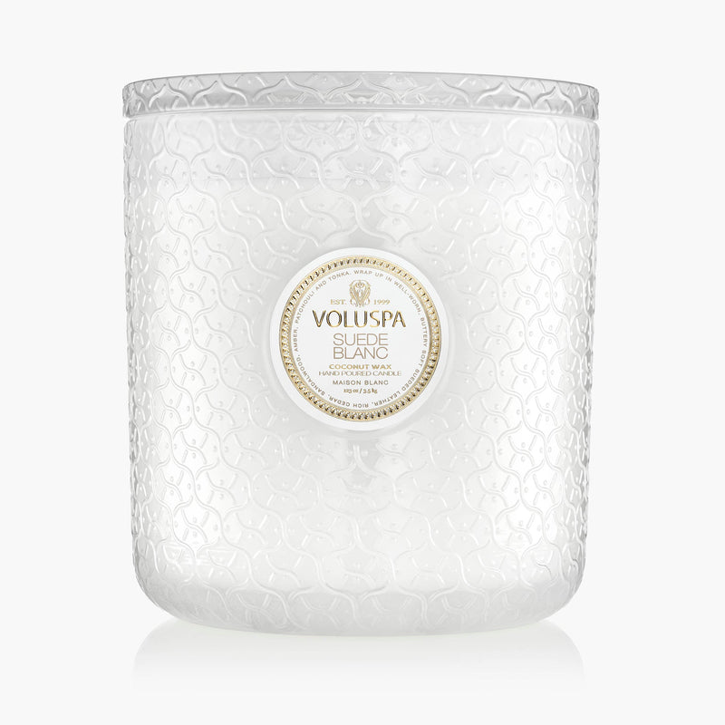 Suede Blanc - 5 Wick Hearth Candle - view 1